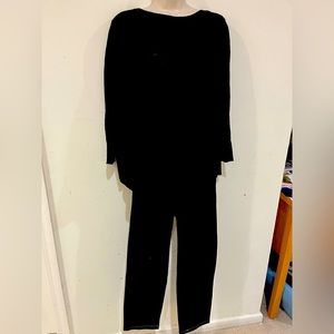 Black Joie linen top